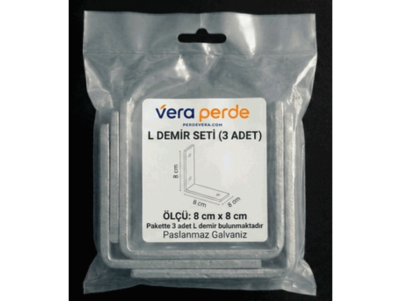 L Demir 8 cm