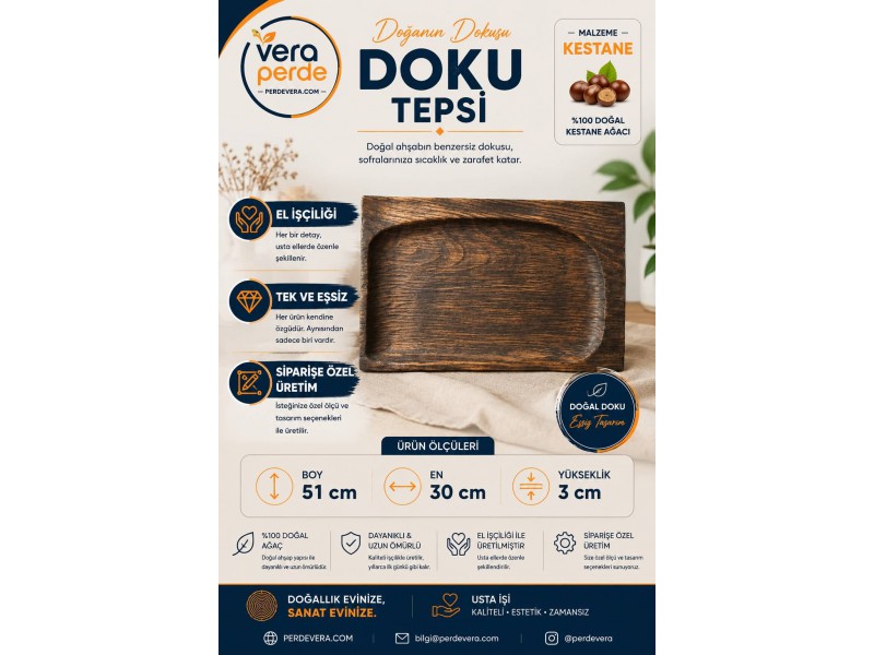 Doku Sunum Tepsi (PV-T01)
